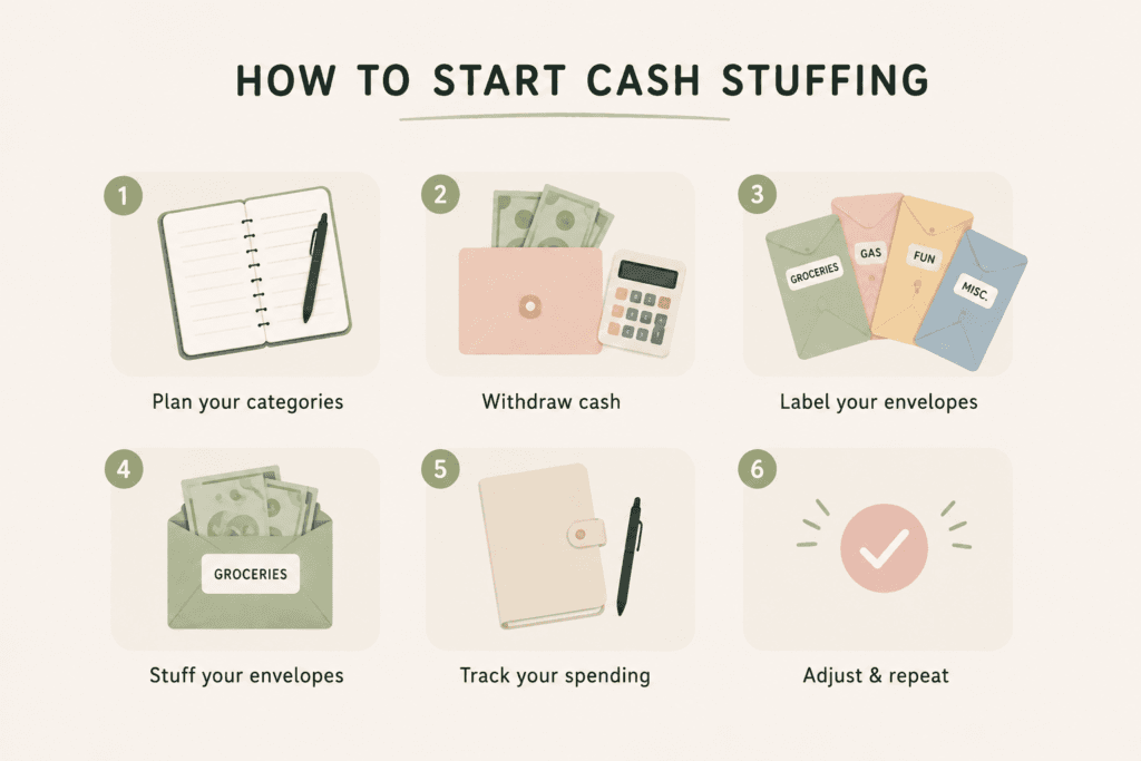 How to Start Cash Stuffing